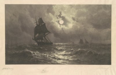 西へ向かう 作： Stephen Alonzo Schoff, after M. F. H. de Haas