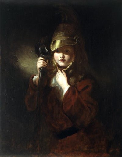 父の剣」1859年頃（油彩・キャンバス） 作： Stephen Catterson the Elder Smith