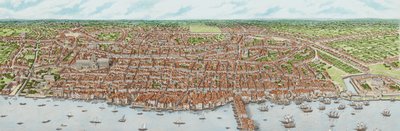 ジャコビアン・ロンドン（大人）、1603-1625年頃（インク、水彩画） 作： Stephen Conlin