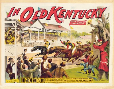 オールドケンタッキー、1909年 作： Strobridge Lithographing Company