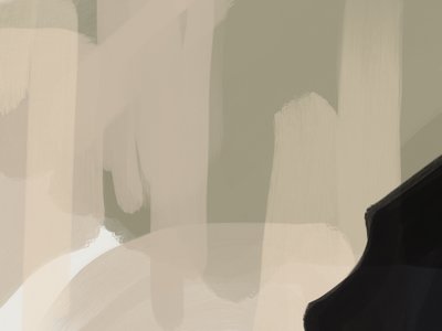 対照的な抽象的な形 作： Studio Palette