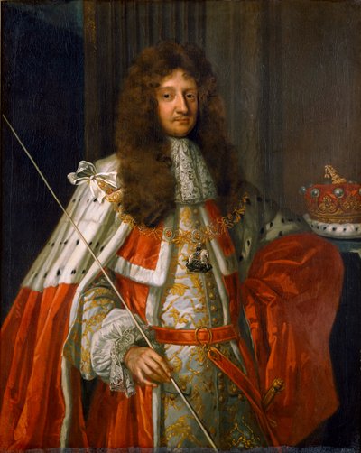 ローレンス・ハイドの肖像、初代ロチェスター伯爵、イギリスの政治家、1685年。 作： Studio of Sir Godfrey Kneller