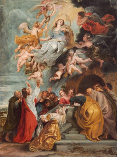 聖母被昇天 作： Studio of Sir Peter Paul Rubens