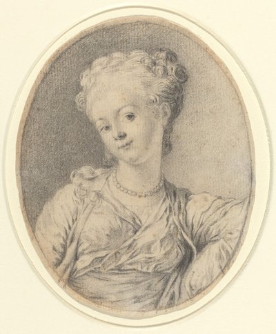 レディーズヘッド 作： Style of Gabriel Jacques de Saint Aubin