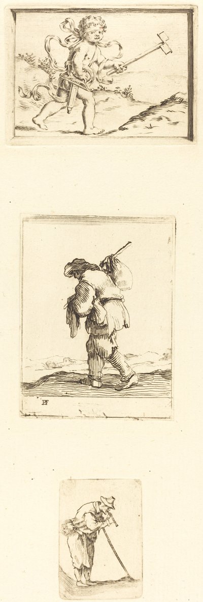 エッチングシート 作： Style of Jacques Callot