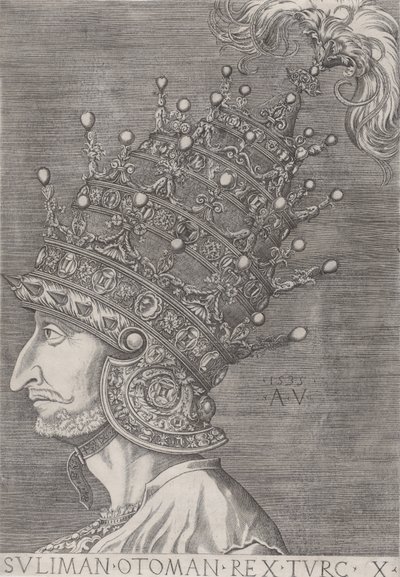 スレイマン2世、1535年、 作： Suleiman II
