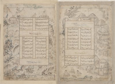 ディバンのフォリオ 作： Sultan Ahmad Jalayir
