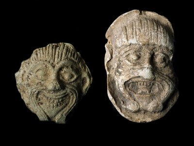 悪魔フンババの頭部（テラコッタ 作： Sumerian Sumerian