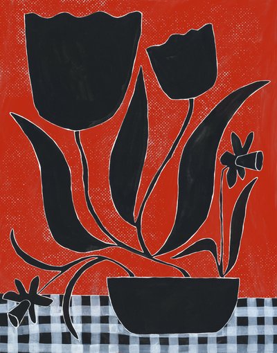 民芸の静物画 作： Susan Black