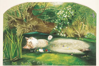 イラストは『Cats Galore』より！文化猫大全』（2015年刊） 作： Susan Herbert