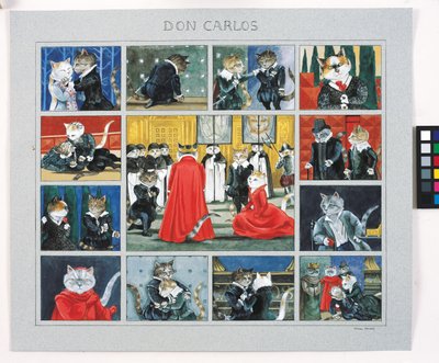 イラストは『Cats Galore』より！文化猫大全』（2015年刊） 作： Susan Herbert