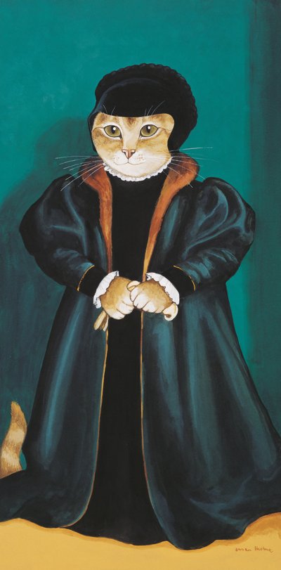 イラストは『Cats Galore』より！文化猫大全』（2015年刊） 作： Susan Herbert