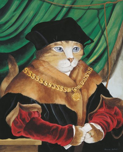 イラストは『Cats Galore』より！文化猫大全』（2015年刊） 作： Susan Herbert