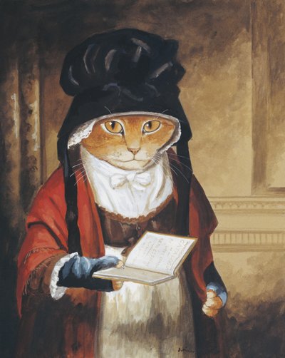 イラストは『Cats Galore』より！文化猫大全』（2015年刊） 作： Susan Herbert