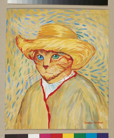 イラストは『Cats Galore』より！文化猫大全』（2015年刊） 作： Susan Herbert
