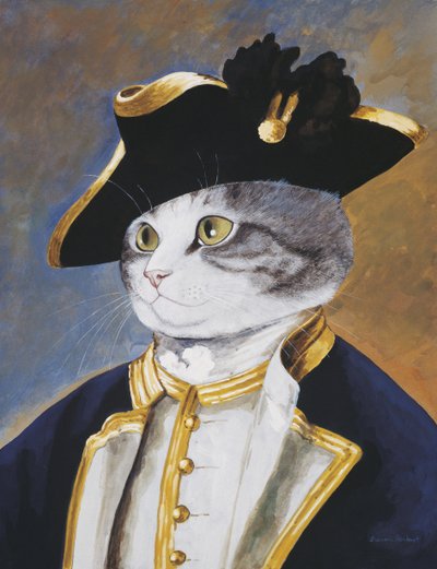 イラストは『Cats Galore』より！文化猫大全』（2015年刊） 作： Susan Herbert