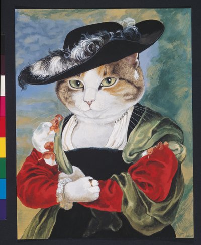イラストは『Cats Galore』より！文化猫大全』（2015年刊） 作： Susan Herbert