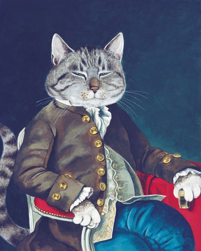 イラストは『Cats Galore』より！文化猫大全』（2015年刊） 作： Susan Herbert