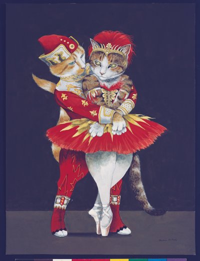 イラストは『Cats Galore』より！文化猫大全』（2015年刊） 作： Susan Herbert