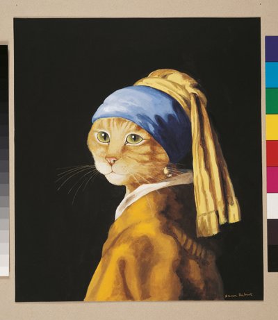 イラストは『Cats Galore』より！文化猫大全』（2015年刊） 作： Susan Herbert
