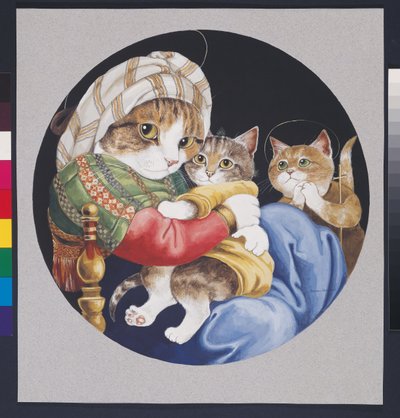 イラストは『Cats Galore』より！文化猫大全』（2015年刊） 作： Susan Herbert
