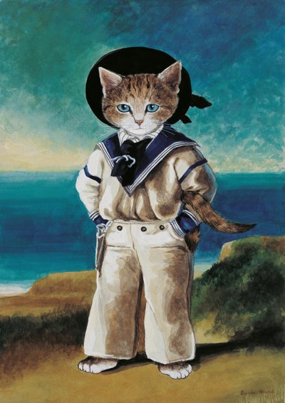 イラストは『Cats Galore』より！文化猫大全』（2015年刊） 作： Susan Herbert