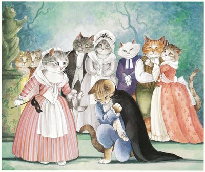 オペラ・キャッツ』（1997年刊）の挿絵 作： Susan Herbert