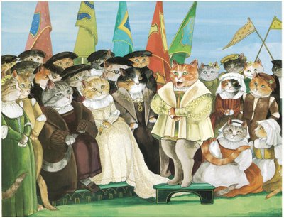 オペラ・キャッツ』（1997年刊）の挿絵 作： Susan Herbert