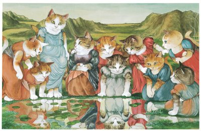 ラファエル前派の猫』（1999年刊）より抜粋 作： Susan Herbert