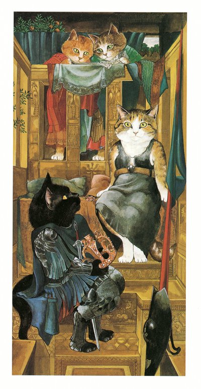 ラファエル前派の猫』（1999年刊）より抜粋 作： Susan Herbert