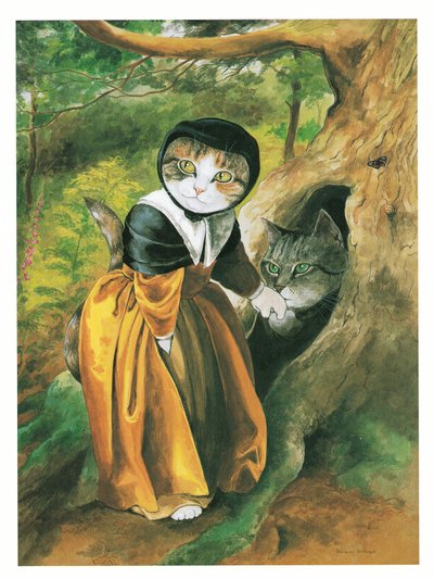 ラファエル前派の猫』（1999年刊）より抜粋 作： Susan Herbert