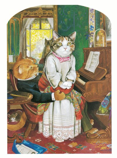 ラファエル前派の猫』（1999年刊）より抜粋 作： Susan Herbert