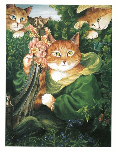 ラファエル前派の猫』（1999年刊）より抜粋 作： Susan Herbert