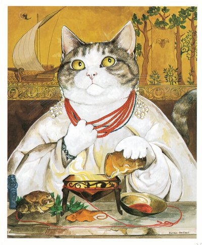 ラファエル前派の猫』（1999年刊）より抜粋 作： Susan Herbert