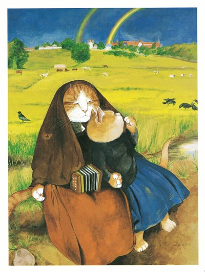 ラファエル前派の猫』（1999年刊）より抜粋 作： Susan Herbert