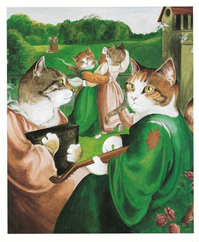 ラファエル前派の猫』（1999年刊）より抜粋 作： Susan Herbert