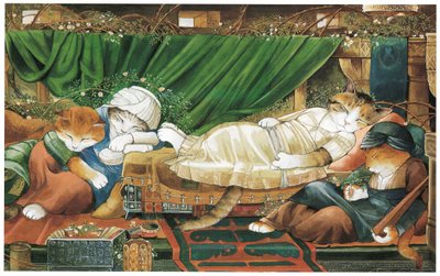 ラファエル前派の猫』（1999年刊）より抜粋 作： Susan Herbert