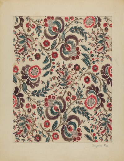 チンツ、c。 1936年。 作： Suzanne Roy