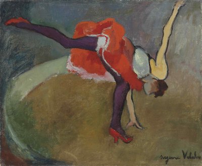 アクロバットまたはホイール、1927年。 作： Suzanne Valadon