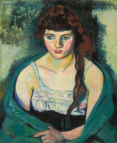 ビクトリーヌまたはティグレス 作： Suzanne Valadon