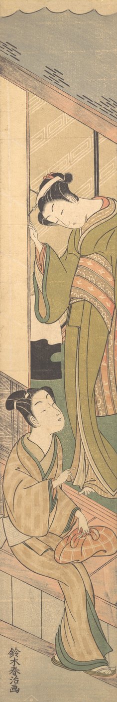プリント、カリフォルニア州。 1770年頃。 1770年。 作： Suzuki Haruji