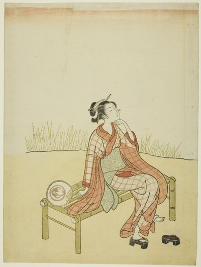 流れによって 作： Suzuki Harunobu