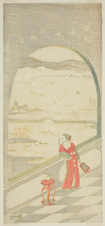 中国の詩人 作： Suzuki Harunobu