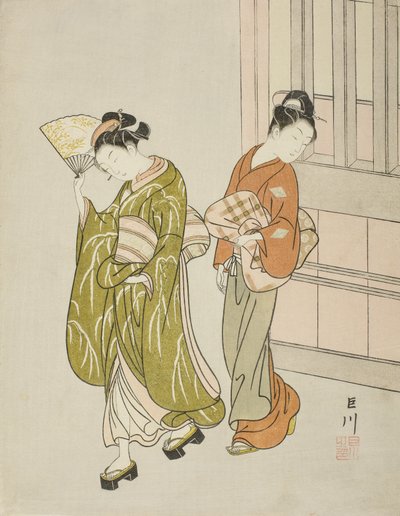 ファンからのそよ風の除去 作： Suzuki Harunobu