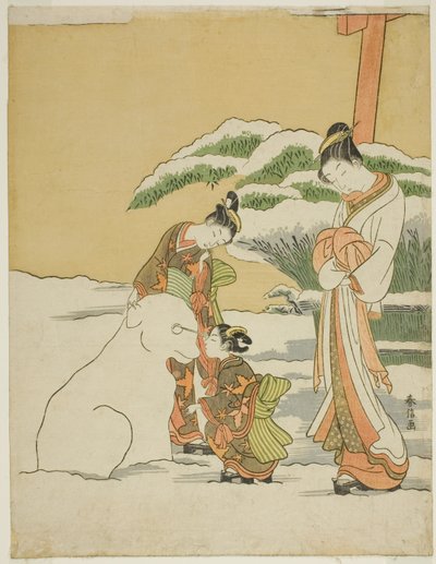 スノードッグを作る 作： Suzuki Harunobu