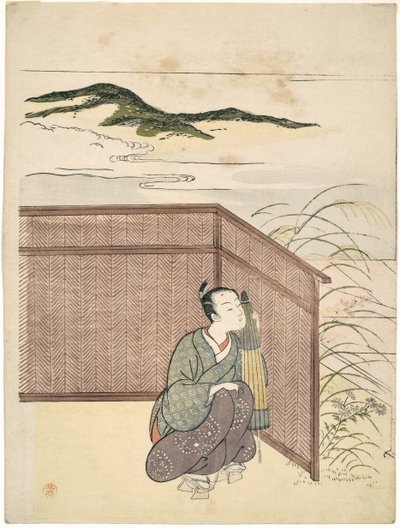 テイルズオブイセ河内越パロディ1765 作： Suzuki Harunobu