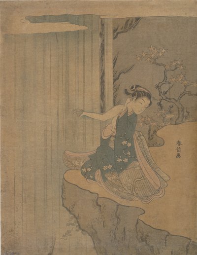 京友蒼風伝説のパロディ、1764-72., 1764-72. 作： Suzuki Harunobu