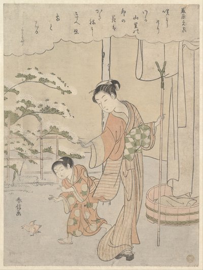  作： 鈴木春信