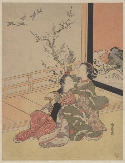  作： Suzuki Harunobu