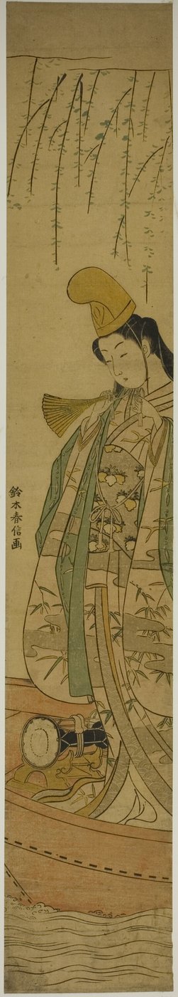 白びょ師 ダンセｒ Ｓ単ヂンｇ 員 朝妻 ボアｔ 作： Suzuki Harunobu